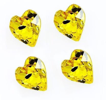 heart shape diamond spacer 6mm&8mm 20pc/bag