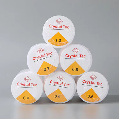 diy clear crystal string thread 10pc one roll