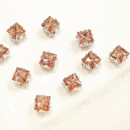 diamont spacer 5MM cube $1/10pc