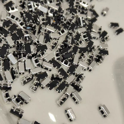 3*6mm rectangle diamond spacer $5/50pc