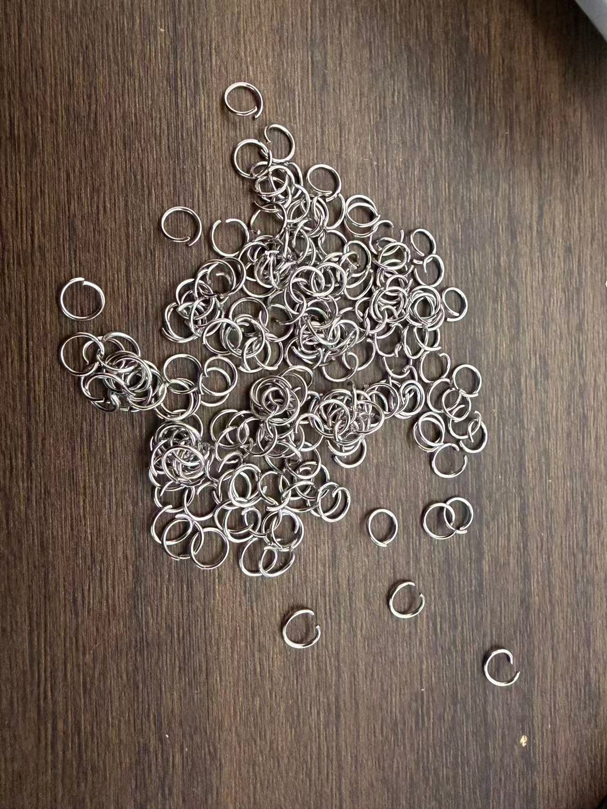 diykiki stainless steel jump ring